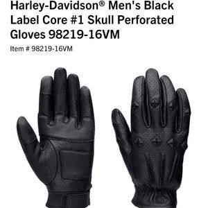 NWOT Harley-Davidson Leather Gloves Mens 3XL